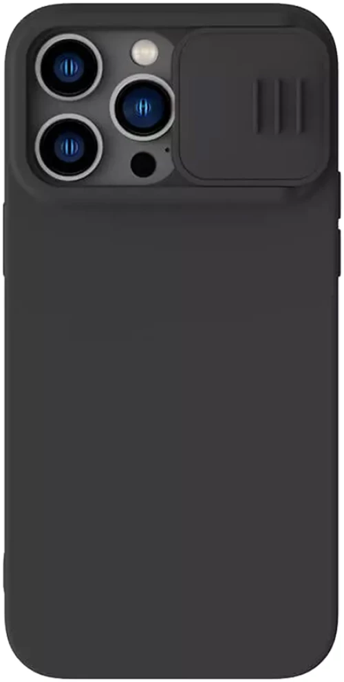Θήκη Σιλικόνης Nillkin CamShield Silky Apple iPhone 14 Pro Max Μαύρο - Nillkin - Μαύρο - iPhone 14 Pro Max