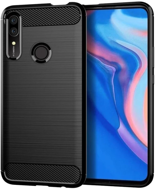 Techsuit - Carbon Silicone - Huawei P Smart Z - Black
