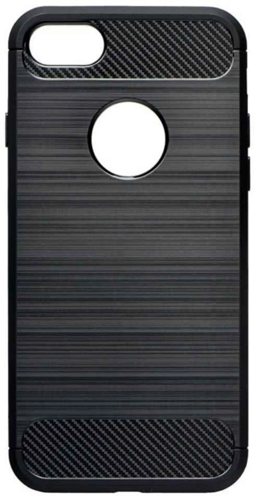 Θήκη Σιλικόνης Carbon TPU Fiber Brushed για Apple - OEM - Μαύρο - iphone 7, iphone 8