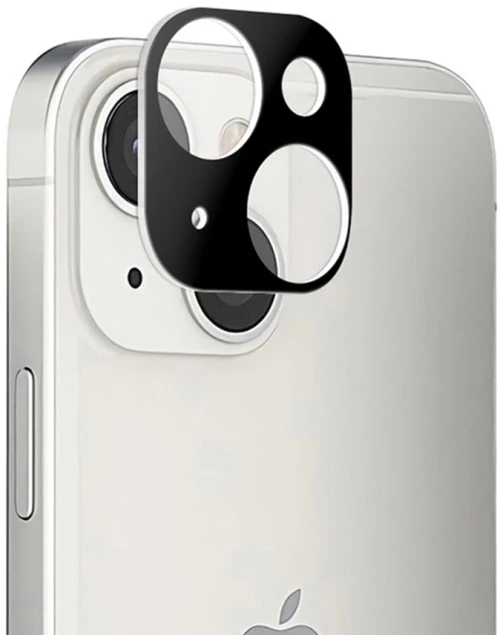 Techsuit - Full Camera Glass - iPhone 13 / 13 Mini - Black