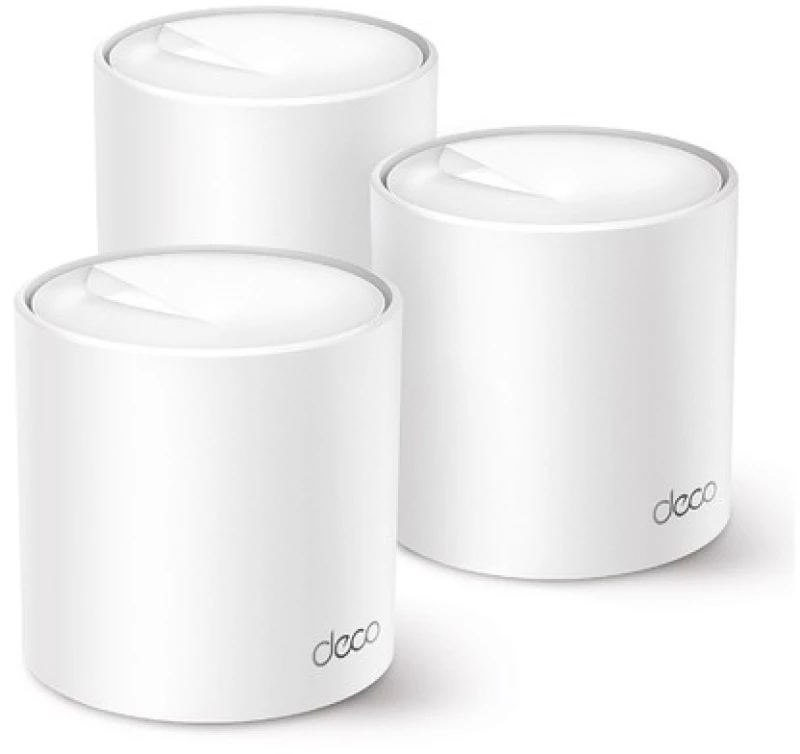 TP-LINK Deco X50 WiFi Mesh Network Access Point Wi‑Fi 6 Dual Band (2.4 & 5GHz) σε Τριπλό Kit (DECO X50(3-PACK))