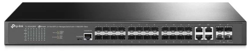 TP-LINK TL-SG3428XF V1 Managed L2 Switch με 4 Θύρες Gigabit (1Gbps) Ethernet και 20 SFP Θύρες
