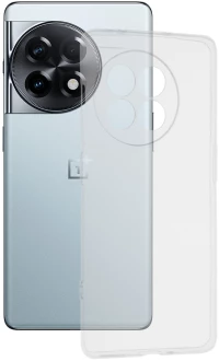 Techsuit - Clear Silicone - OnePlus 11R / OnePlus Ace 2 - Transparent