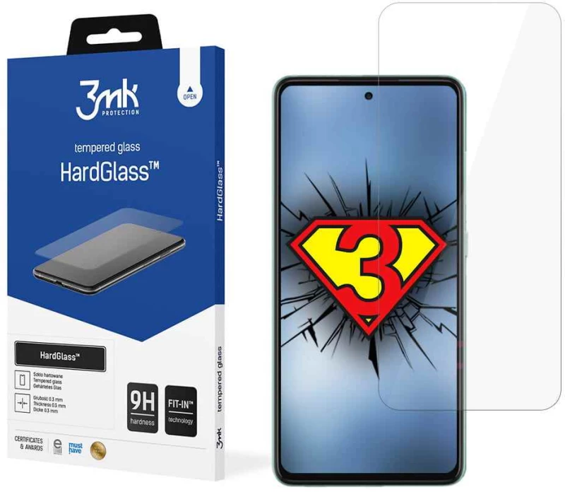Προστατευτικό Οθόνης 3mk HardGlass Samsung - 3MK - Galaxy A52 4G, Galaxy A52 5G, Galaxy A52s 5G