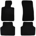 Πατάκια από μοκέτα Premium μαύρα για  BMW Series 3 E30 (82-94) 4τμχ