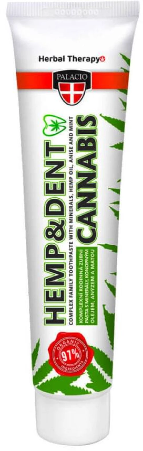 Palacio Hemp and Dent Cannabis Toothpaste