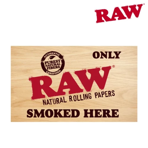 Raw sticker Only Smoked Here
