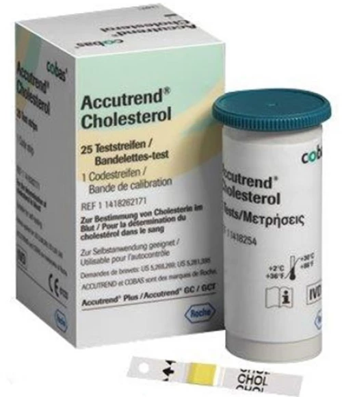 ACCUTREND cholesterol 25ταινίες