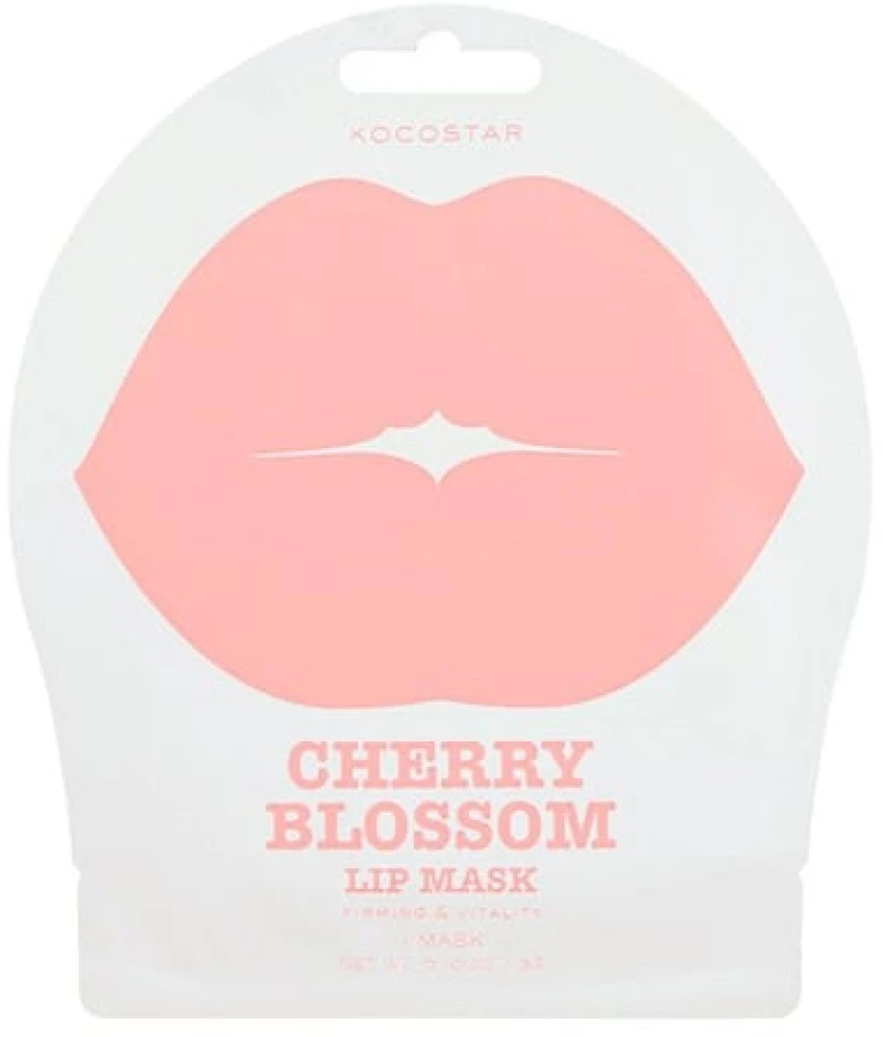 KOCOSTAR cherry blossom lip mask επίθεμα υδρογέλης για σύσφιξη και περιποίηση χειλιών 3g