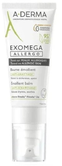 ADERMA exomega allergo baume emollient 200ml