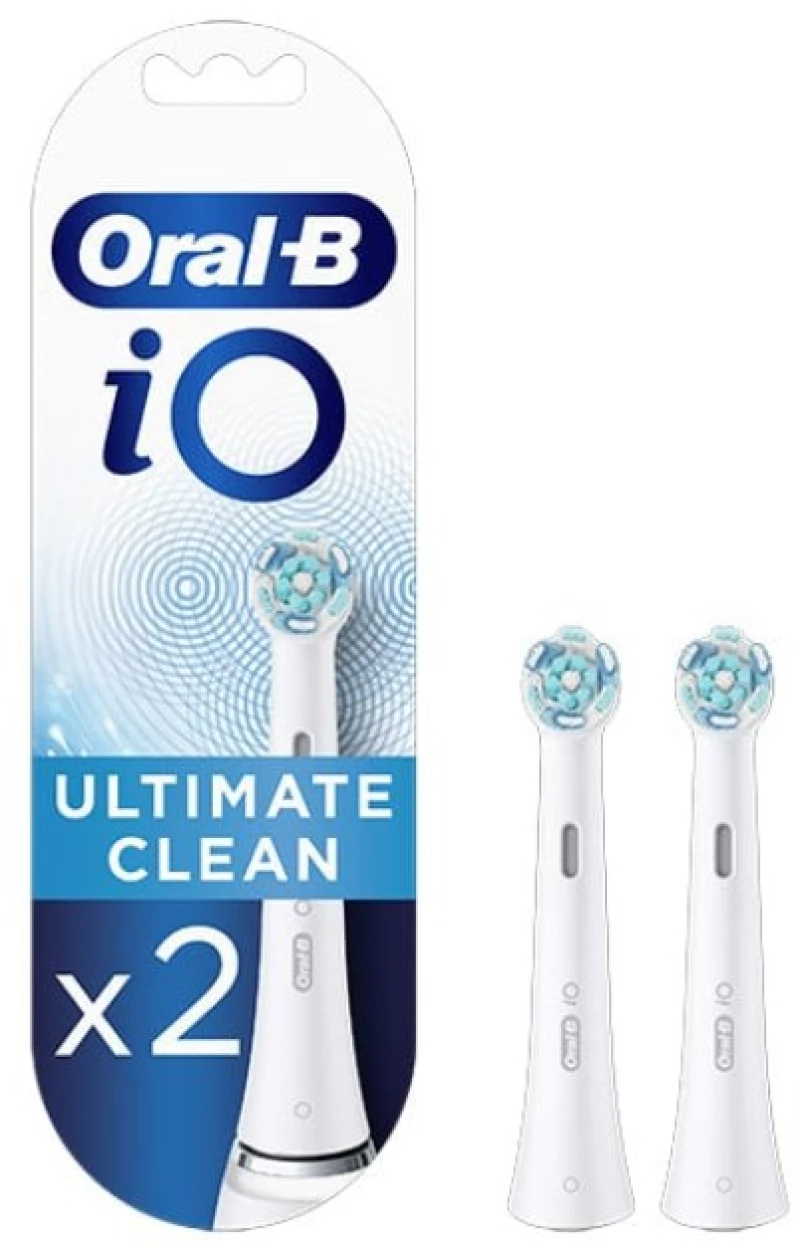 ORAL B ανταλλακτικές κεφαλές iO ultimate clean white 2τμχ