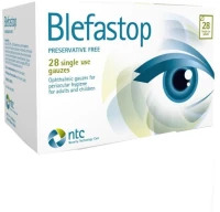 BLEFASTOP οφθαλμικές γάζες 28τεμ