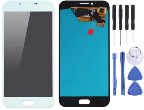 LCD Screen (OLED Material) for Galaxy A8 (2016), A810F/DS, A810YZ with Digitizer Full Assembly (White) (OEM)