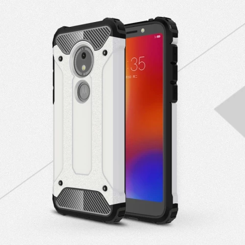 Magic Armor TPU + PC Combination Case for Motorola Moto E5 Play Go (White) (OEM)