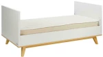 Bebe Stars Κούνια-Προεφηβικό Κρεβάτι Cappuccino White για Στρώμα 70x140cm