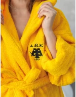 Μπουρνούζι με κουκούλα AEK 1924 Adults XXL Palamaiki