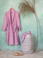 Μπουρνούζι Asana Pink XL nima