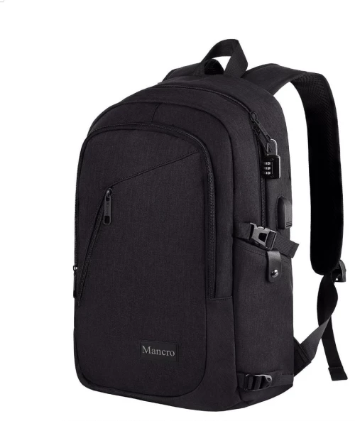Σακίδιο πλάτης 20L Laptop 15,6” Mancro 1006 μαύρο