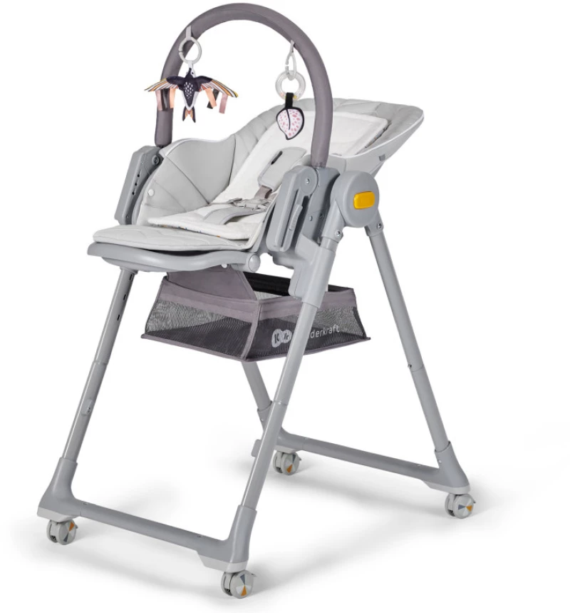 Καρέκλα Φαγητού Kinderkraft LASTREE Grey