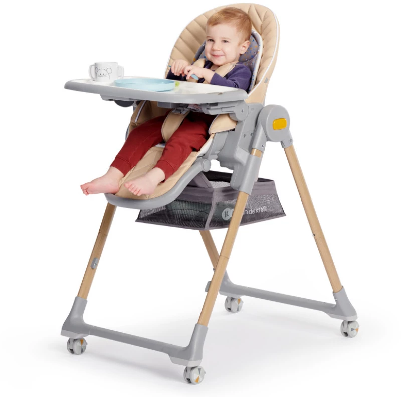 Καρέκλα Φαγητού Kinderkraft LASTREE Grey