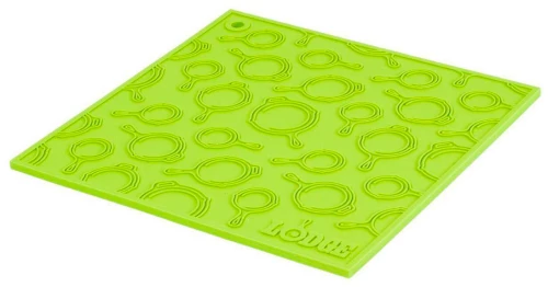 LODGE Silicone Trivet Green