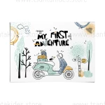Σουπλά Χάρτινο βάπτισης Vespa TS429