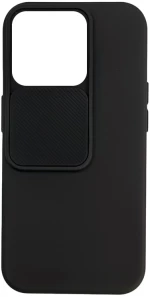 POWERTECH Θήκη Camshield Soft MOB-1884 για iPhone 15 Pro, μαύρη