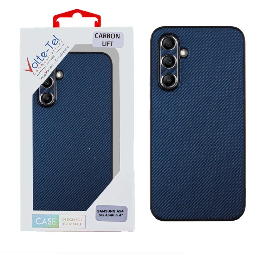 VOLTE-TEL ΘΗΚΗ SAMSUNG A54 5G A546 6.4" CARBON LIFT FULL CAMERA PROTECTION BLUE