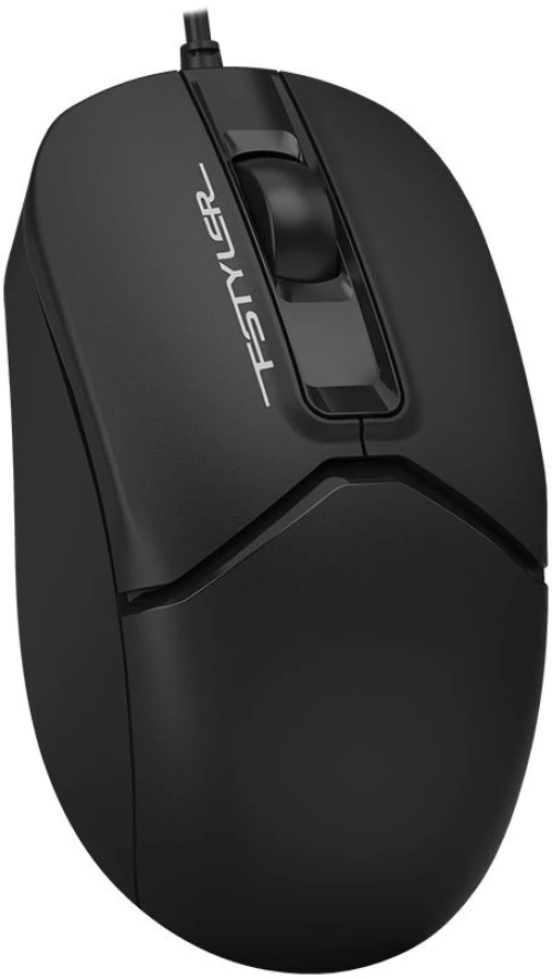 A4 TECH FSTYLER ΕΝΣΥΡΜΑΤΟ ΠΟΝΤΙΚΙ FM12S WIRED MOUSE 1200 DPI ΑΘΟΡΥΒΟ CLICK BLACK GR