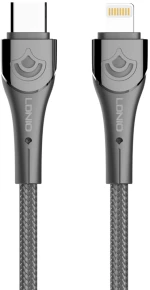 LDNIO καλώδιο Lightning σε USB-C LC861I, 30W PD, 1m, γκρι