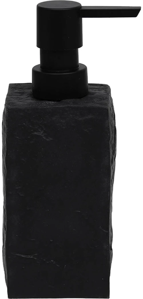 Eurocasa 2213 Dispenser Polyresin 6x6x18 εκ., Μαύρο