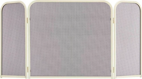 Zogometal 582 Κάλυψη Σίτα Τζακιού 23+53+23x50 εκ., Λευκό Πάγου
