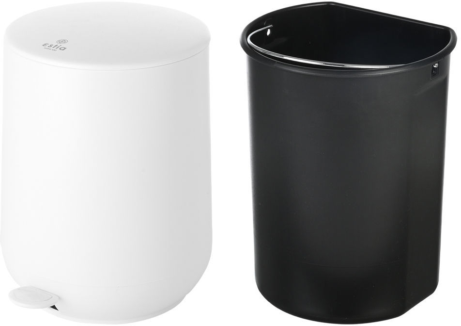 ESTIA ΧΑΡΤΟΔΟΧΕΙΟ ΜΠΑΝΙΟΥ FJORD SOFT CLOSE 5lt WHITE