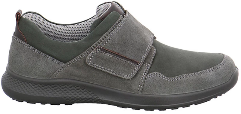 Jomos 3223897652097 Ανατομικό Δερμάτινο Comfort Casual Μαύρο