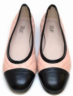 Bigshoes GA1136-17 Δερμάτινη Μπαλαρίνα Σομόν
