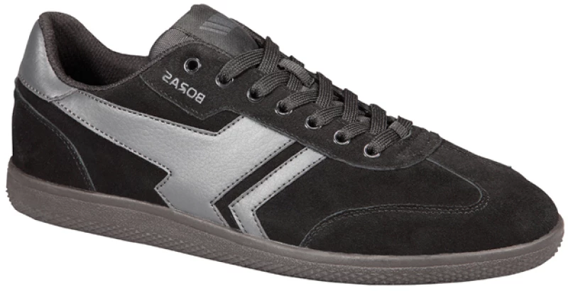 Boras Retro Sports Socca 3541-1438 Δερμάτινο Sneaker Μαύρο