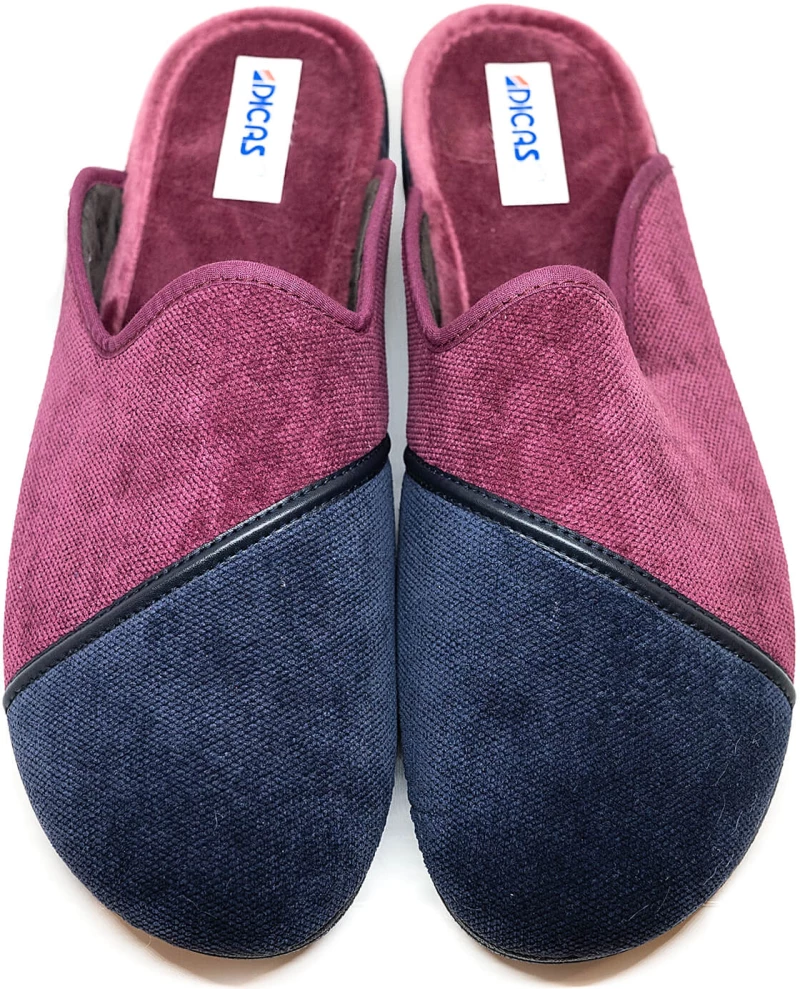 Dicas AC9161-18/23 Ανδρική Unisex Παντόφλα Μπλε Μπορντό