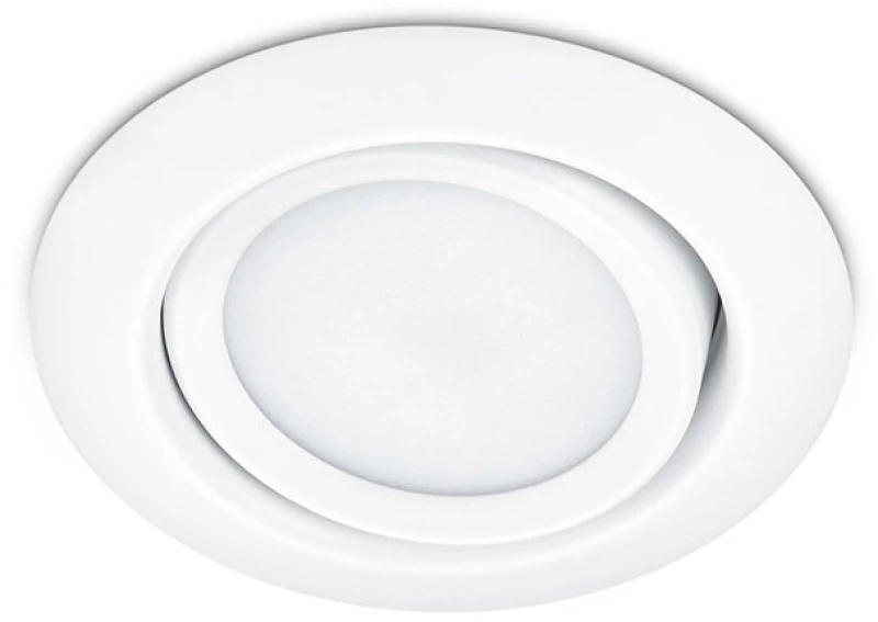Φωτιστικό Σποτ Χωνευτό Κινητό Trio Lighting Rila 650310131 Λευκό Ματ