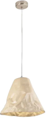 Φωτιστικό Κρεμαστό Fabas Luce Crumple 3535-40-348 Κεραμικό Χακί