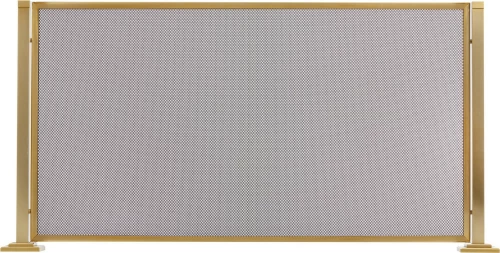 Zogometal 571 Κάλυψη Μεταλλική Σίτα Τζακιού 91x52 εκ., Ορο Ματ