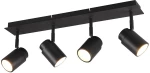 Φωτιστικό Οροφής Μπάνιου Trio Lighting Angelo 880400432 Μαύρο Ματ