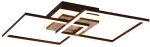 Φωτιστικό Οροφής RL Lighting Giro R62793635 Μαύρο Ματ και Ξύλο MDF
