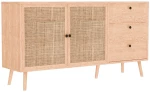 Μπουφές Oslo pakoworld sonoma 150x39x79εκ 086-000004