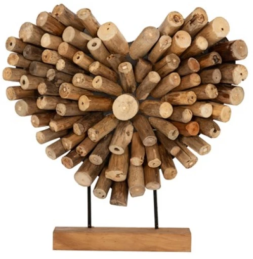 ΕΠΙΤΡΑΠΕΖΙΟ ΔΙΑΚΟΣΜΗΤΙΚΟ HM7909 ΣΧΗΜΑ ΚΑΡΔΙΑ ΚΛΑΔΙΑ ΤΕΑΚ 44x5x44Yεκ.