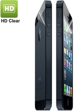 High Quality 2 in 1 (Front Screen + Back Cover) Clear LCD Screen Protector for iPhone 5 (Japan Materials) (OEM)