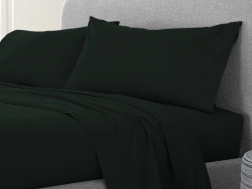 Σετ Σεντόνια Χακί 100% Βαμβακερά Reactive One Color Γαρύφαλλο - 200x260, Χωρίς Λάστιχο