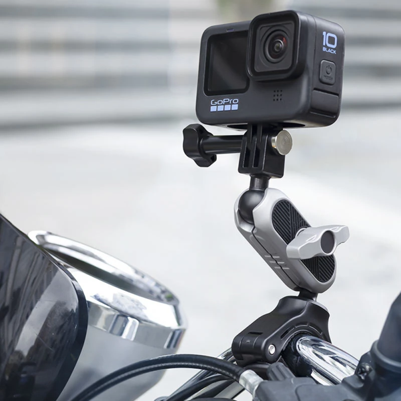 Techsuit® JX-008 Sports Camera Riding Mount Βάση Στήριξης για GoPro- Grey