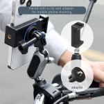 Techsuit® JX-008 Sports Camera Riding Mount Βάση Στήριξης για GoPro- Grey