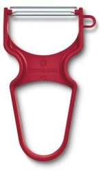 VICTORINOX RAPID PEELER, Straight Edge, Red   Victorinox Cutlery