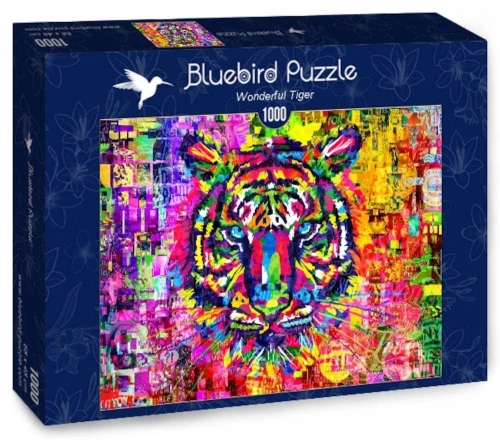 Bluebird -70221 -Wonderful Tigers - Puzzle 1000 pieces
